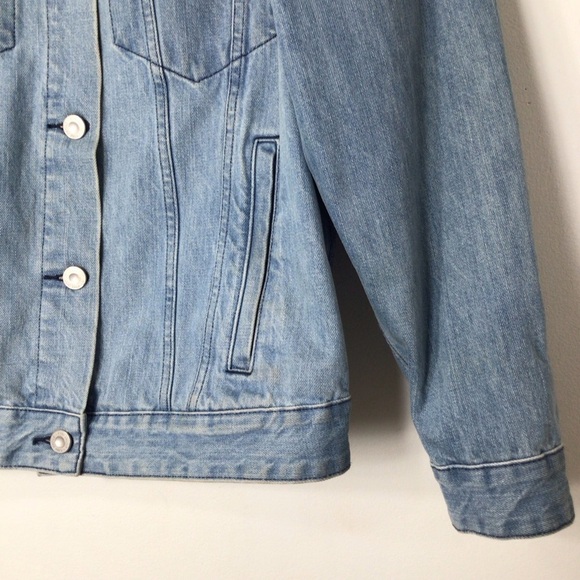 Etre Cecile denim Jean jacket medium women Portugal London France flamingo - Picture 4 of 12